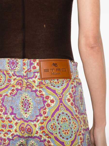 Pantaloni scurti ETRO Paisley Print Shorts MULTICOLOUR Femei (BM 14130611) 5