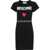 Moschino Dress With Logo BLACK