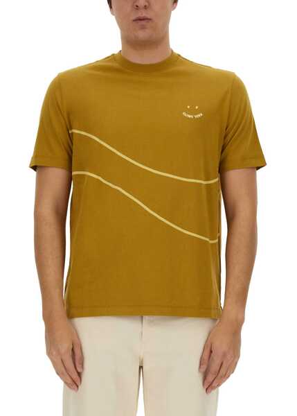 Tricouri Paul Smith T-Shirt With Logo BROWN Barbati (BM 14130827) 1