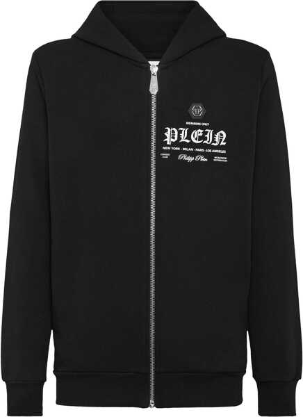 Bluze de trening Philipp Plein Sweatshirt With Logo BLACK Barbati (BM 14130884) 1
