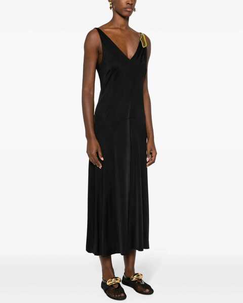 Rochii casual Lanvin Midi Dress BLACK Femei (BM 14131052) 3