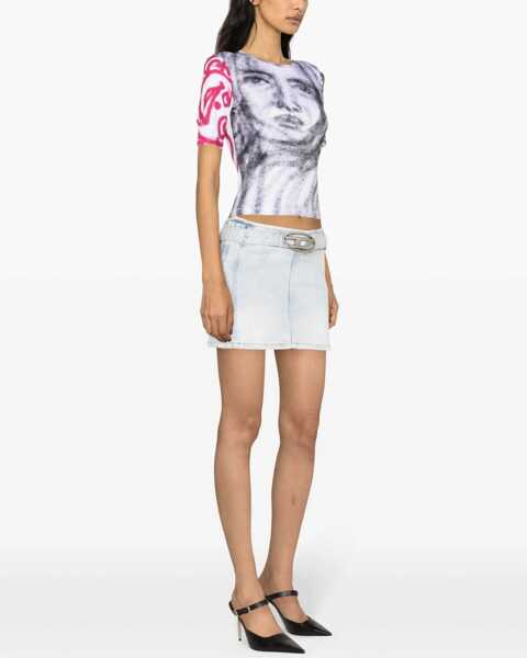 Fuste casual Diesel De-Flip-S Skirt DENIM Femei (BM 14131058) 3