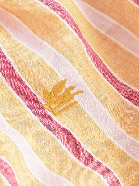 Camasi casual ETRO Pegasus Logo Shirt MULTICOLOUR Barbati (BM 14131106) 5