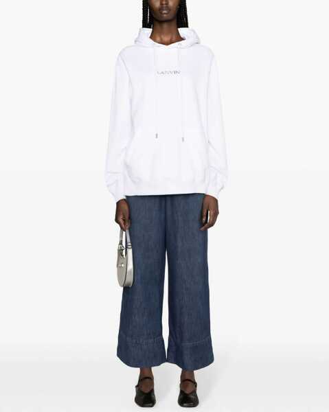 Bluze de trening Lanvin Sweatshirt With Logo WHITE Barbati (BM 14131115) 3