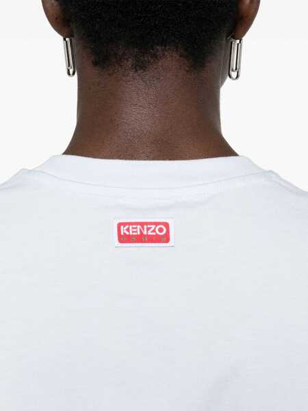 Tricouri Kenzo T-Shirt With Tiger Embroidery AZURE Femei (BM 14131166) 5