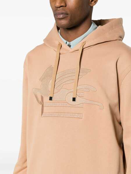 Bluze de trening ETRO Sweatshirt With Pegasus Embroidery BEIGE Barbati (BM 14131217) 5