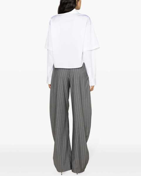 Camasi elegante Off-White Poplin Shirt WHITE Femei (BM 14131304) 4