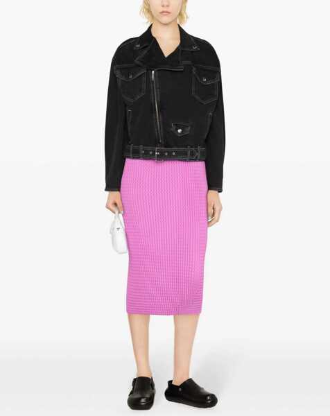 Jachete MOSCHINO JEANS Denim Jacket BLACK Femei (BM 14131313) 2