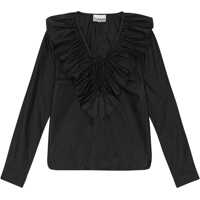 Bluze Blouse With Ruffles Femei