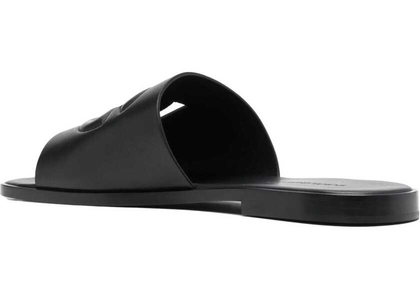 Sandale Dolce & Gabbana Sandal With Logo BLACK Barbati (BM 14131367) 3