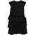 MSGM Dress With Ruffles BLACK