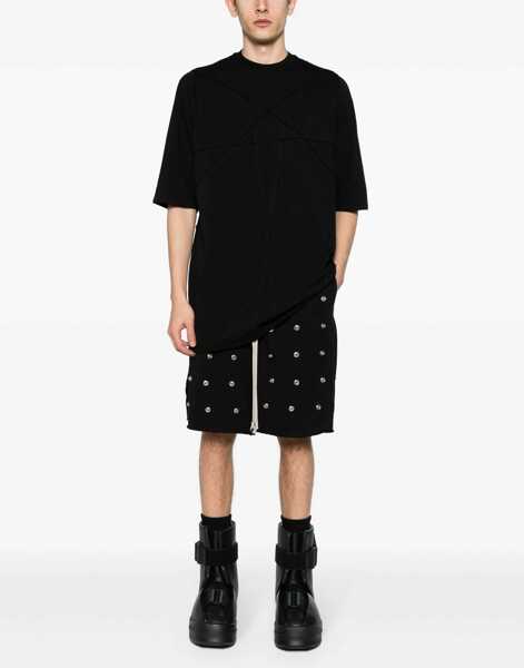 Tricouri Rick Owens Cotton T-Shirt BLACK Barbati (BM 14131571) 2