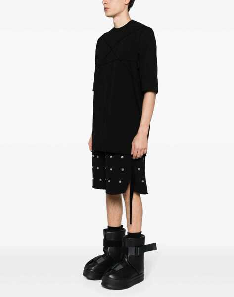 Tricouri Rick Owens Cotton T-Shirt BLACK Barbati (BM 14131571) 3