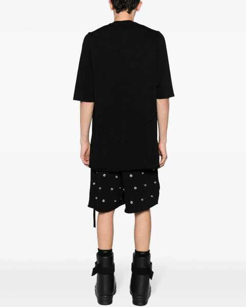 Tricouri Rick Owens Cotton T-Shirt BLACK Barbati (BM 14131571) 4