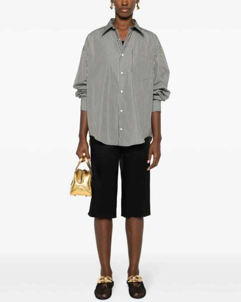 Camasi office AMI Paris Shirt With Logo BLACK Femei (BM 14131748) 2