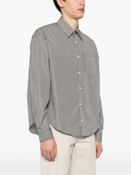 Camasi office AMI Paris Shirt With Logo BLACK Femei (BM 14131748) 4