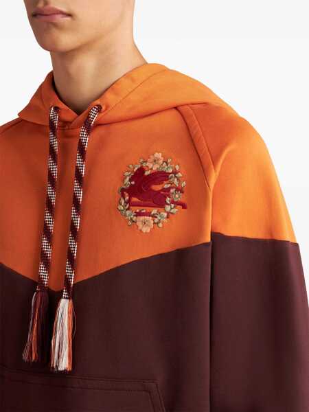 Bluze de trening ETRO Hooded Sweatshirt With Logo ORANGE Barbati (BM 14131877) 4