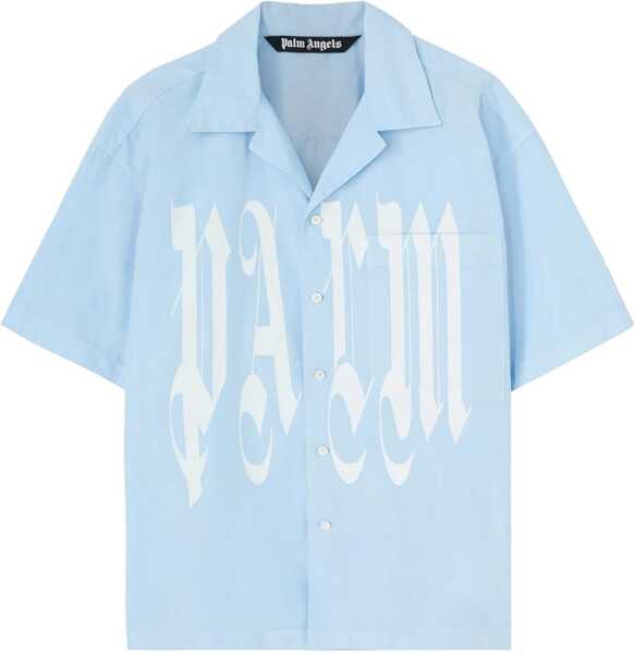 Jachete Palm Angels Monogram Shirt CHARCOAL Barbati (BM 14131919) 1