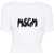 MSGM T-Shirt With Logo WHITE