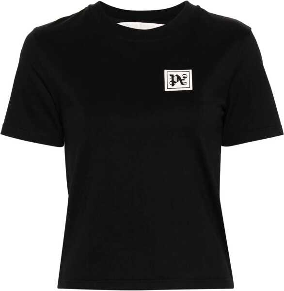 Tricouri Palm Angels Palm Ski Club T-Shirt BLACK Femei (BM 14132210) 1