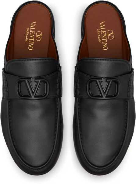 Sandale Valentino Garavani Signature Vlogo Sandal BLACK Barbati (BM 14132333) 4