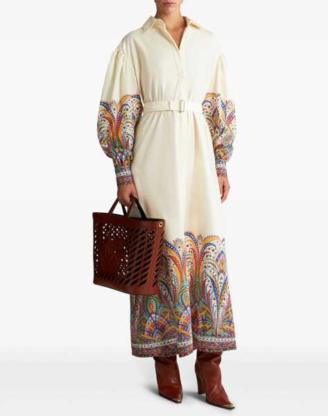 Rochii casual ETRO Chemisier Dress IVORY Femei (BM 14132807) 2