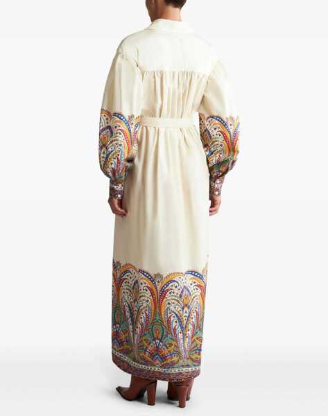 Rochii casual ETRO Chemisier Dress IVORY Femei (BM 14132807) 3