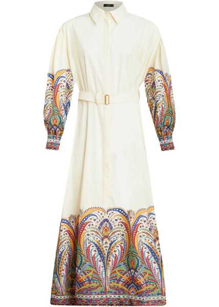 Rochii casual ETRO Chemisier Dress IVORY Femei (BM 14132807) 1