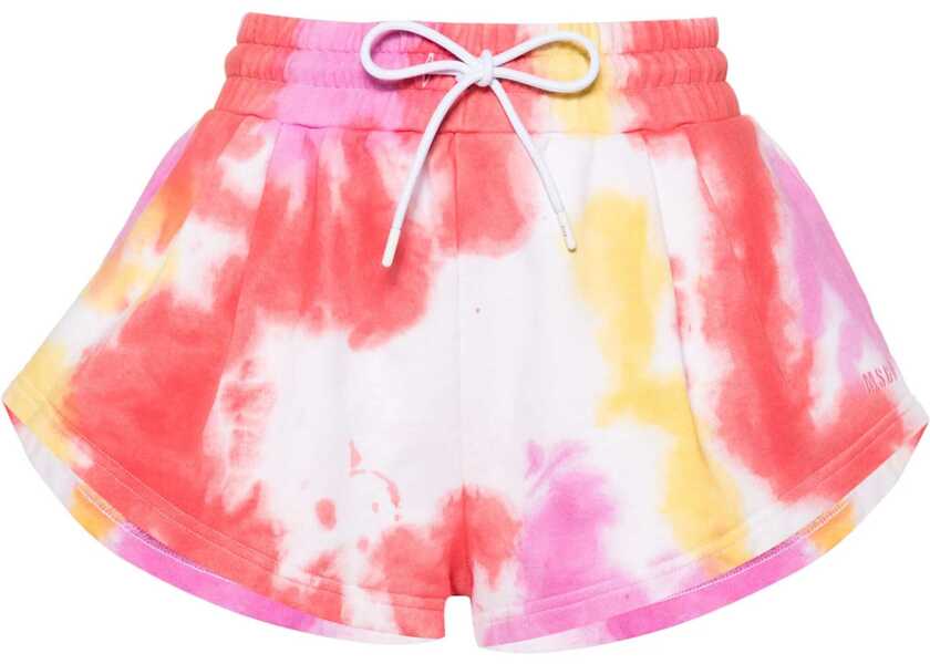 Pantaloni scurti MSGM Tie-Dye Bermuda Shorts MULTICOLOUR Femei (BM 14132996) 1