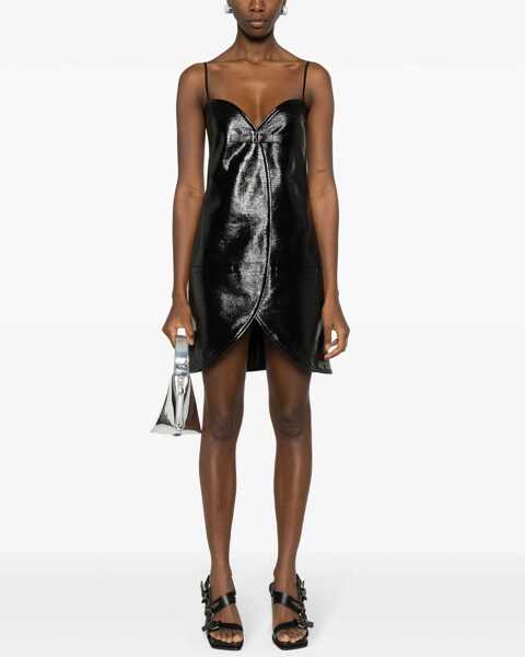 Rochii casual COURRGES Ellipse Dress BLACK Femei (BM 14133218) 2