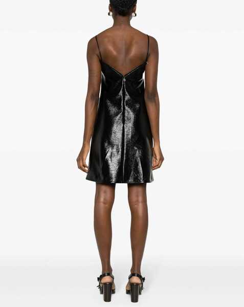 Rochii casual COURRGES Ellipse Dress BLACK Femei (BM 14133218) 4