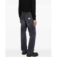 Blugi Dolce & Gabbana pentru Barbati - Blugi drepti Dolce & Gabbana Jeans With Logo Plaque DENIM Barbati (BM 14133392) - B-mall.ro