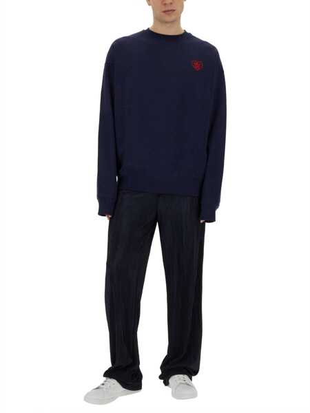 Bluze de trening Family First Sweatshirt With Heart Embroidery BLUE Barbati (BM 14133656) 2