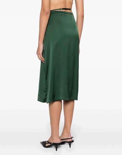 Fuste casual JACQUEMUS Night Skirt GREEN Femei (BM 14133659) 4