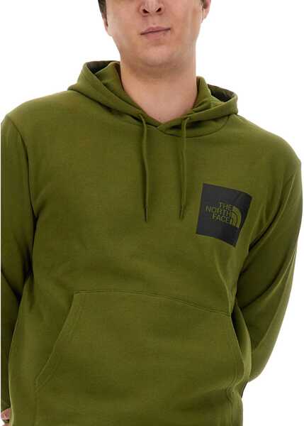 Bluze de trening The North Face Sweatshirt With Logo GREEN Barbati (BM 14133842) 4