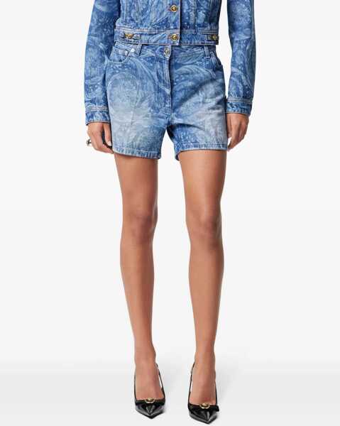 Pantaloni scurti Versace Denim Shorts BLUE Femei (BM 14133938) 3