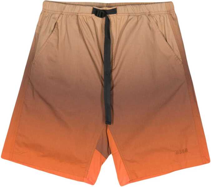 Pantaloni scurti MSGM Cotton Bermuda Shorts MULTICOLOUR Barbati (BM 14134607) 1