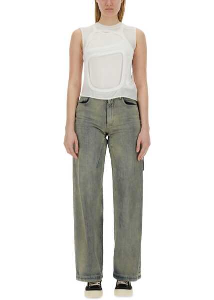 Bluze Rick Owens Top Cut Out WHITE Femei (BM 14134760) 1