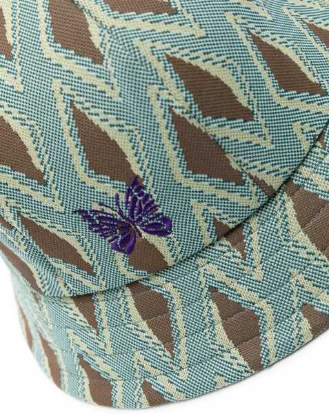 Sepci NEEDLES Hat With Print AZURE Barbati (BM 14134823) 2