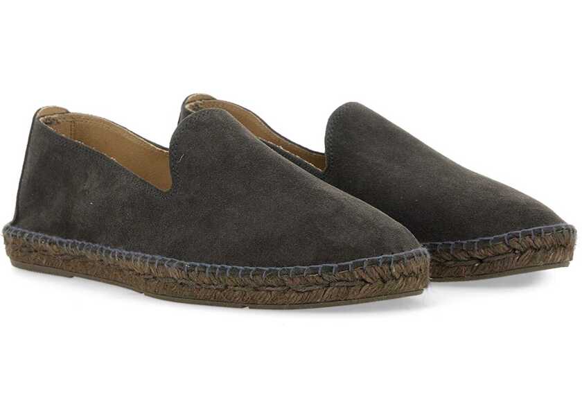 Espadrile Maneb Espadrille In Suede GREY Barbati (BM 14134844) 2