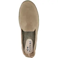 Espadrile pentru Barbati - Espadrile Maneb Espadrille In Suede MILITARY GREEN Barbati (BM 14134859) - B-mall.ro