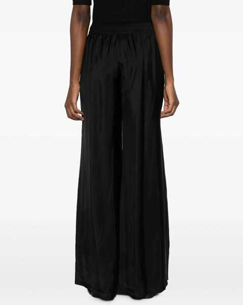 Pantaloni casual Fabiana Filippi Wide Leg Pants BLACK Femei (BM 14134988) 4
