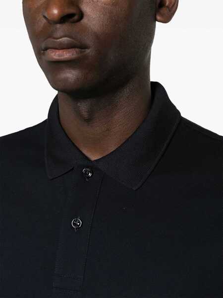 Tricouri Polo Hugo Boss Cotton Polo BLUE Barbati (BM 14135183) 5