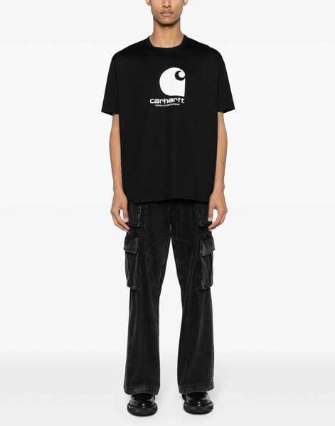 Tricouri JUNYA WATANABE Junya Watanabe Man X Carhartt T-Shirt BLACK Barbati (BM 14135357) 2