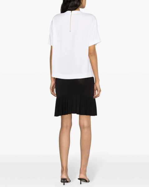 Tricouri Moschino T-Shirt Heart WHITE Femei (BM 14135672) 4