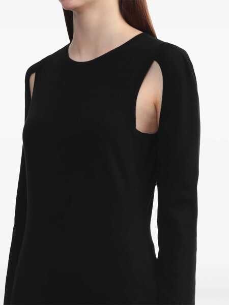 Pulovere casual HELMUT LANG Top Cut Out BLACK Femei (BM 14135738) 5