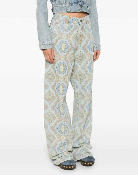 Blugi skinny ETRO Jeans Con Stampa Paisley DENIM Femei (BM 14135873) 3