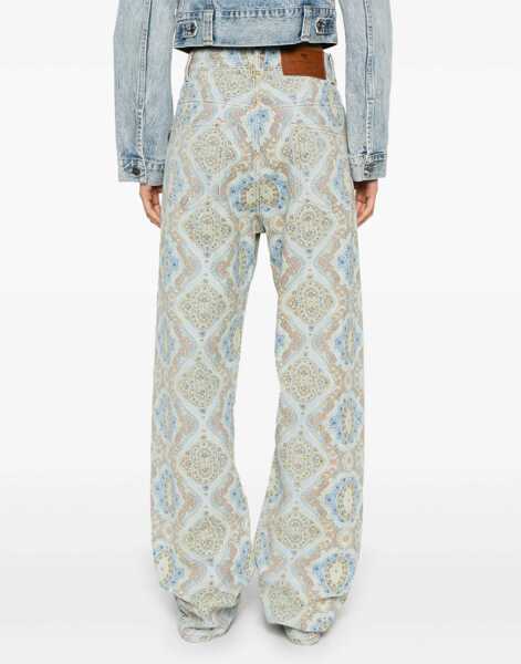 Blugi skinny ETRO Jeans Con Stampa Paisley DENIM Femei (BM 14135873) 4