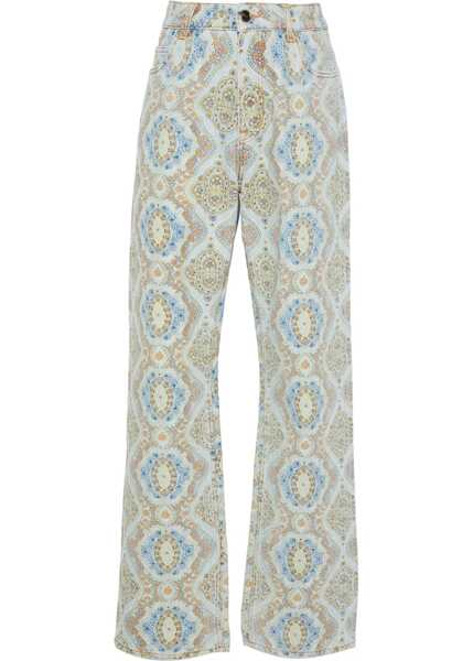 Blugi skinny ETRO Jeans Con Stampa Paisley DENIM Femei (BM 14135873) 1