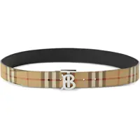 Curele Archivio Check reversible Belt Barbati